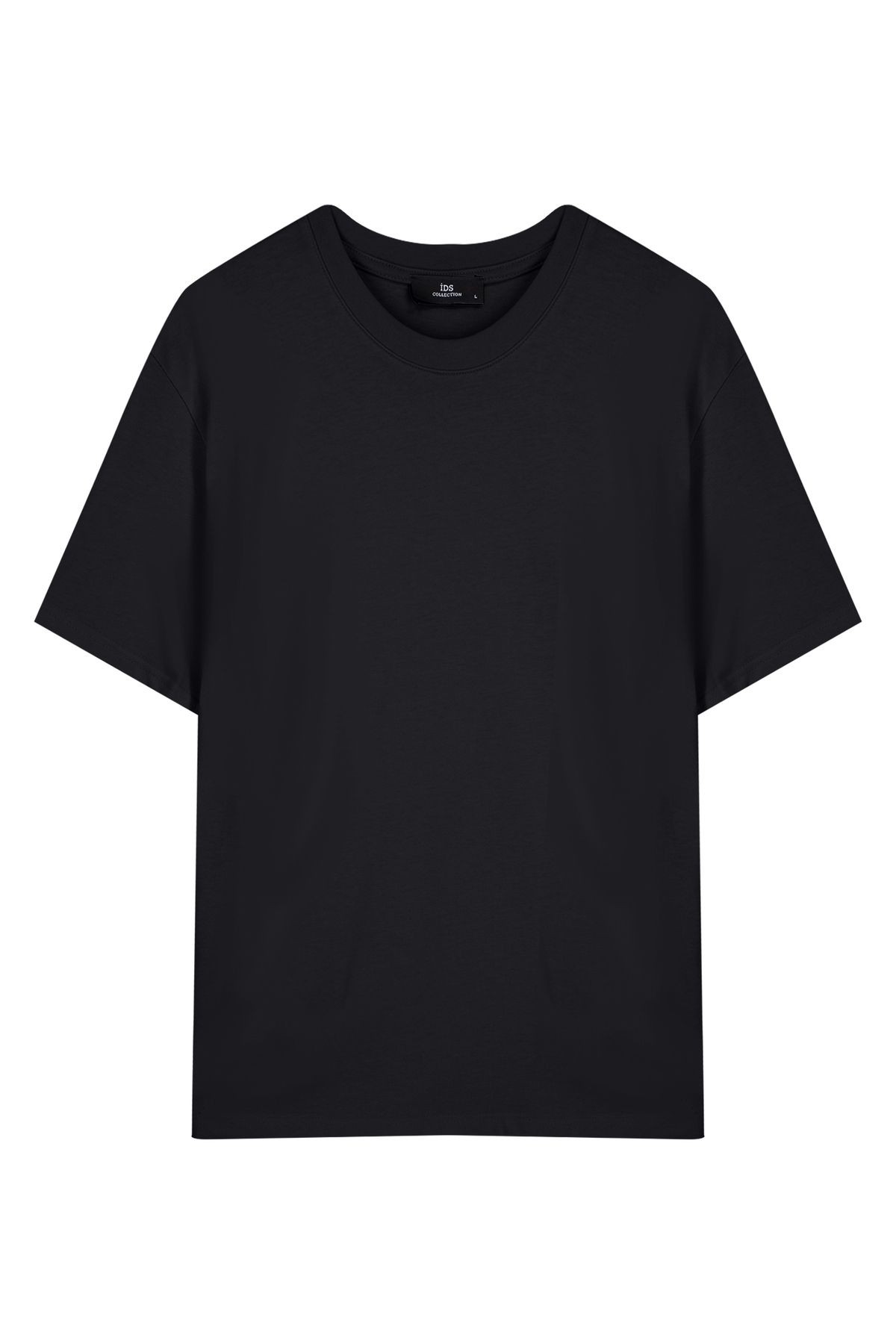 ERKEK BASIC HEAVY WEIGHT T-SHIRT Kompakt pamuklu oversize t-shirt. Bisiklet yaka ve kısa kollu