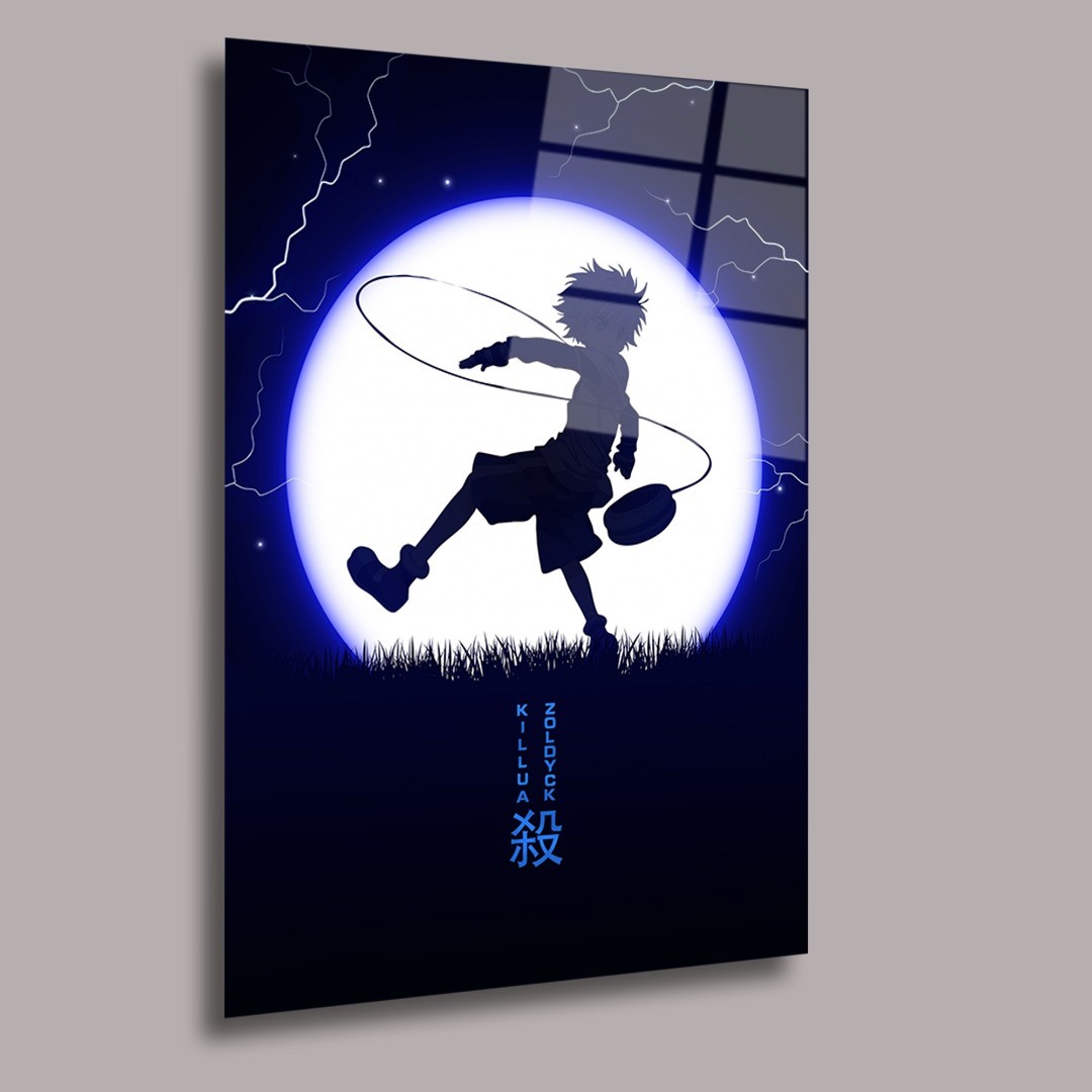 Killua Zoldyck Anime Cam Tablo #PCT0454