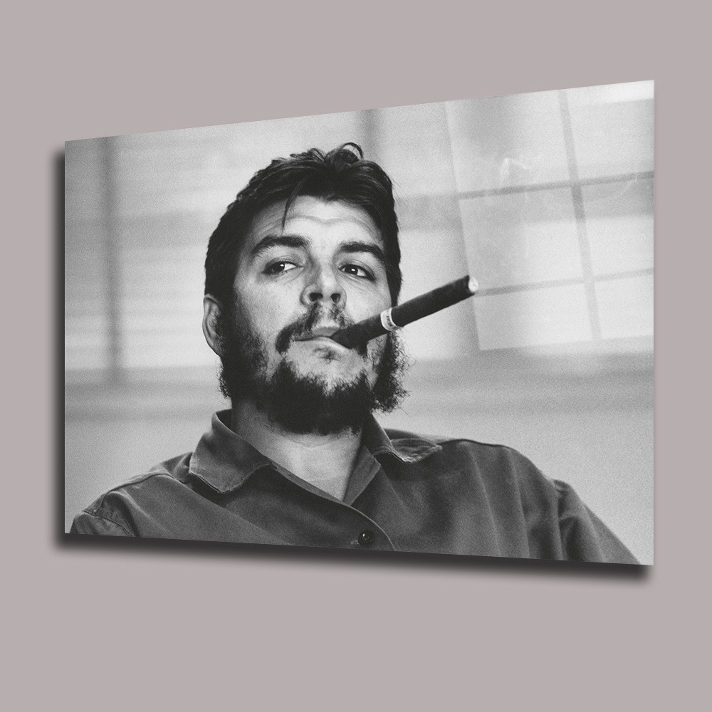 Puro Che Guevara Sinema Ve Ünlüler Cam Tablo #PCT0931