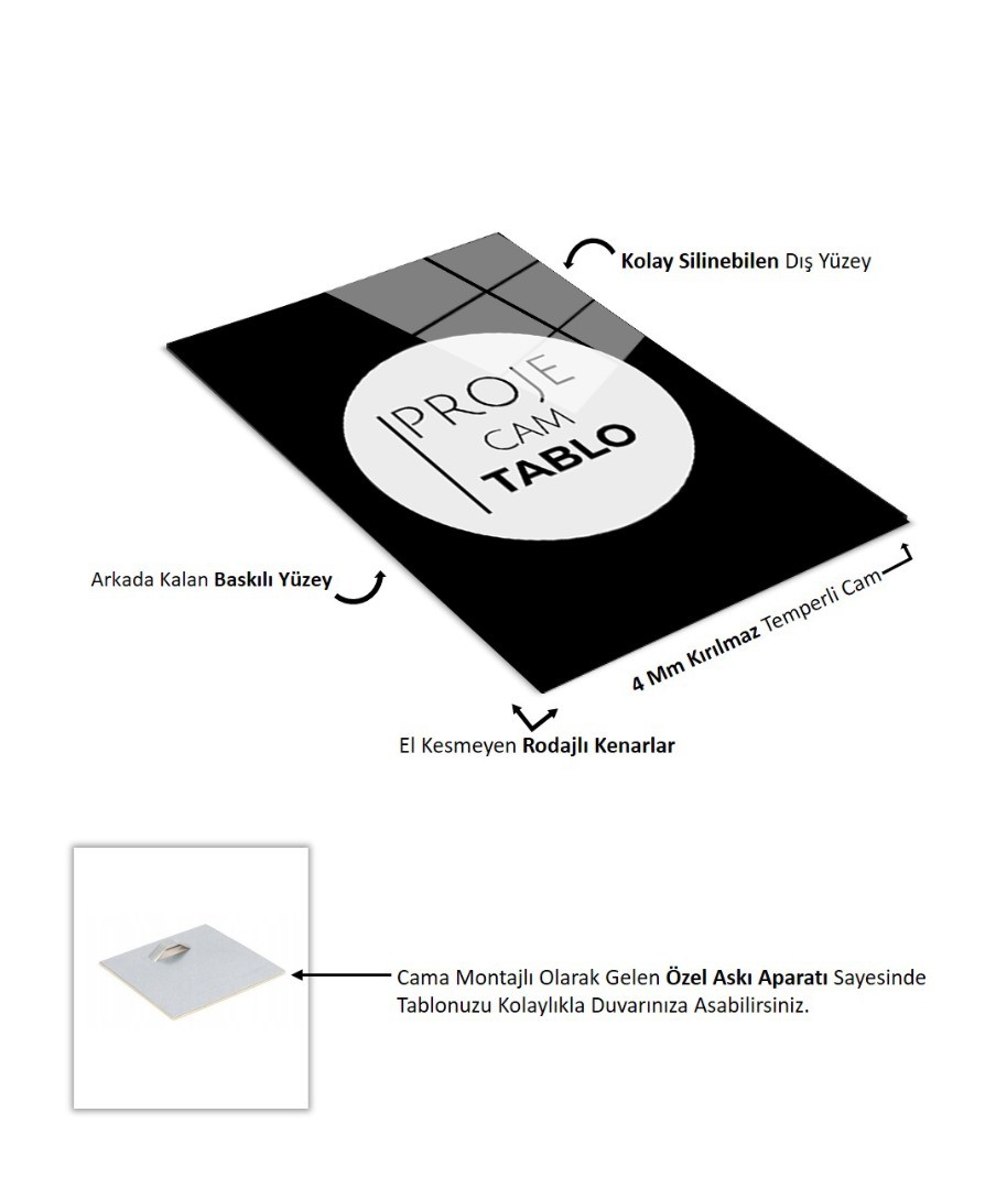 Mona Lisa Başyapıtlar Cam Tablo #PCT0554