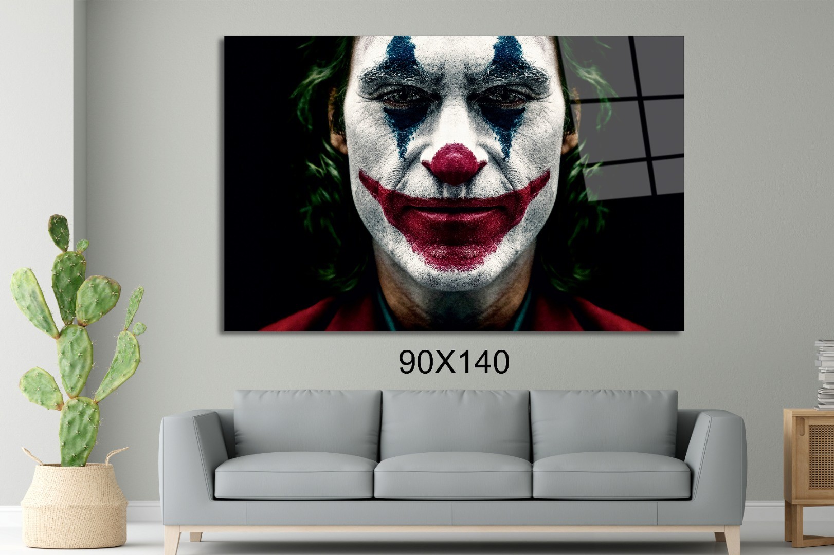 Joker- Joaquin Phoenix 2019 Sinema Ve Ünlüler Cam Tablo #PCT0935