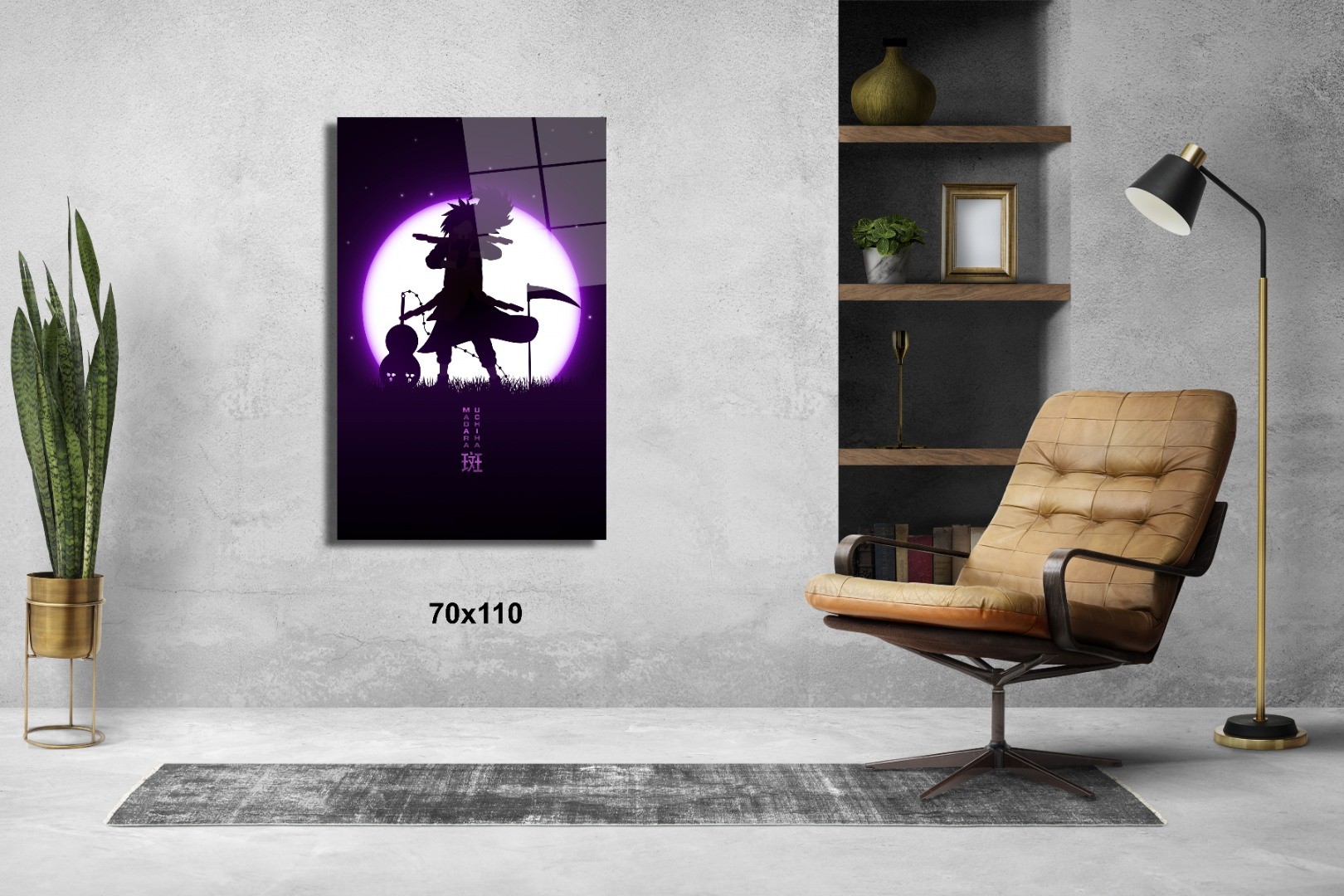 Madara Uchiha Anime Cam Tablo  #PCT0457