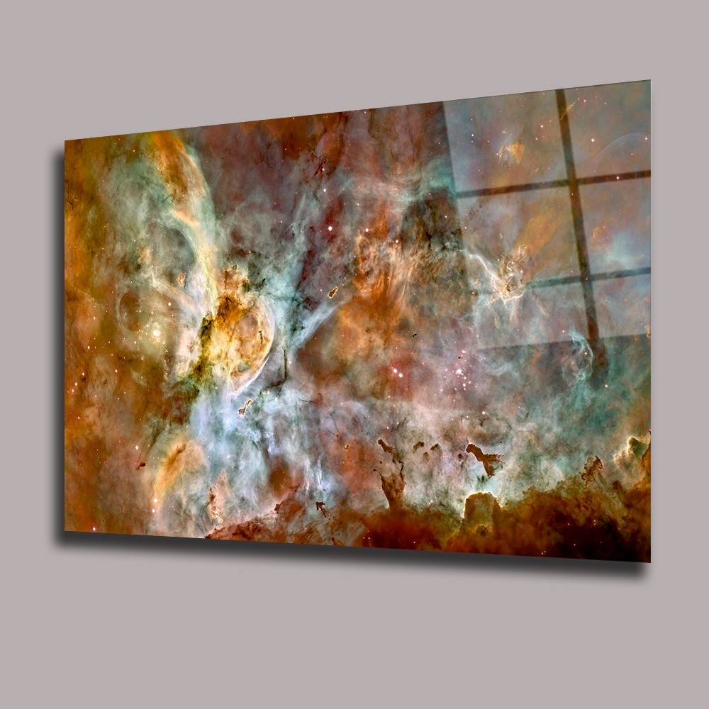 The Carina Nebula Uzay Ve Bilim Cam Tablo #PCT0952