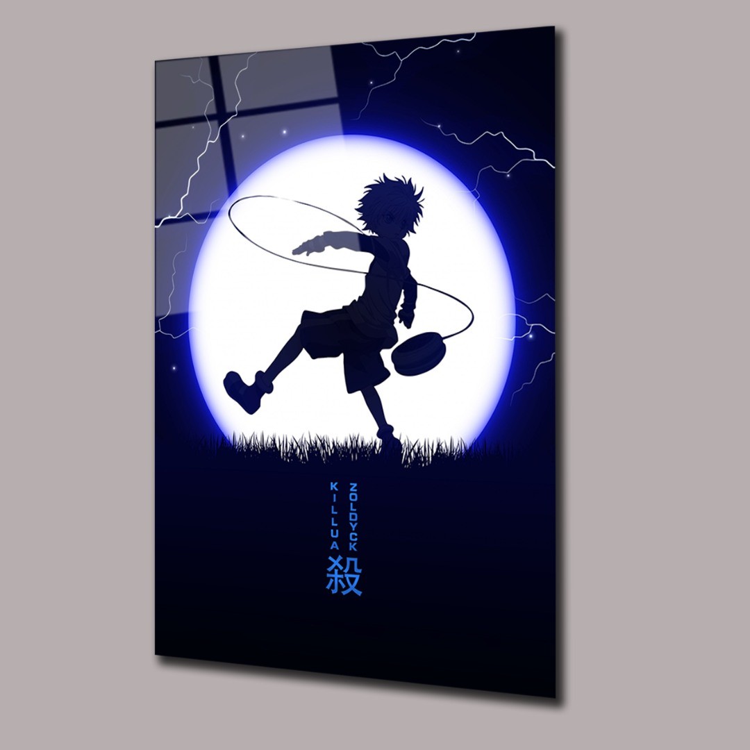 Killua Zoldyck Anime Cam Tablo #PCT0454