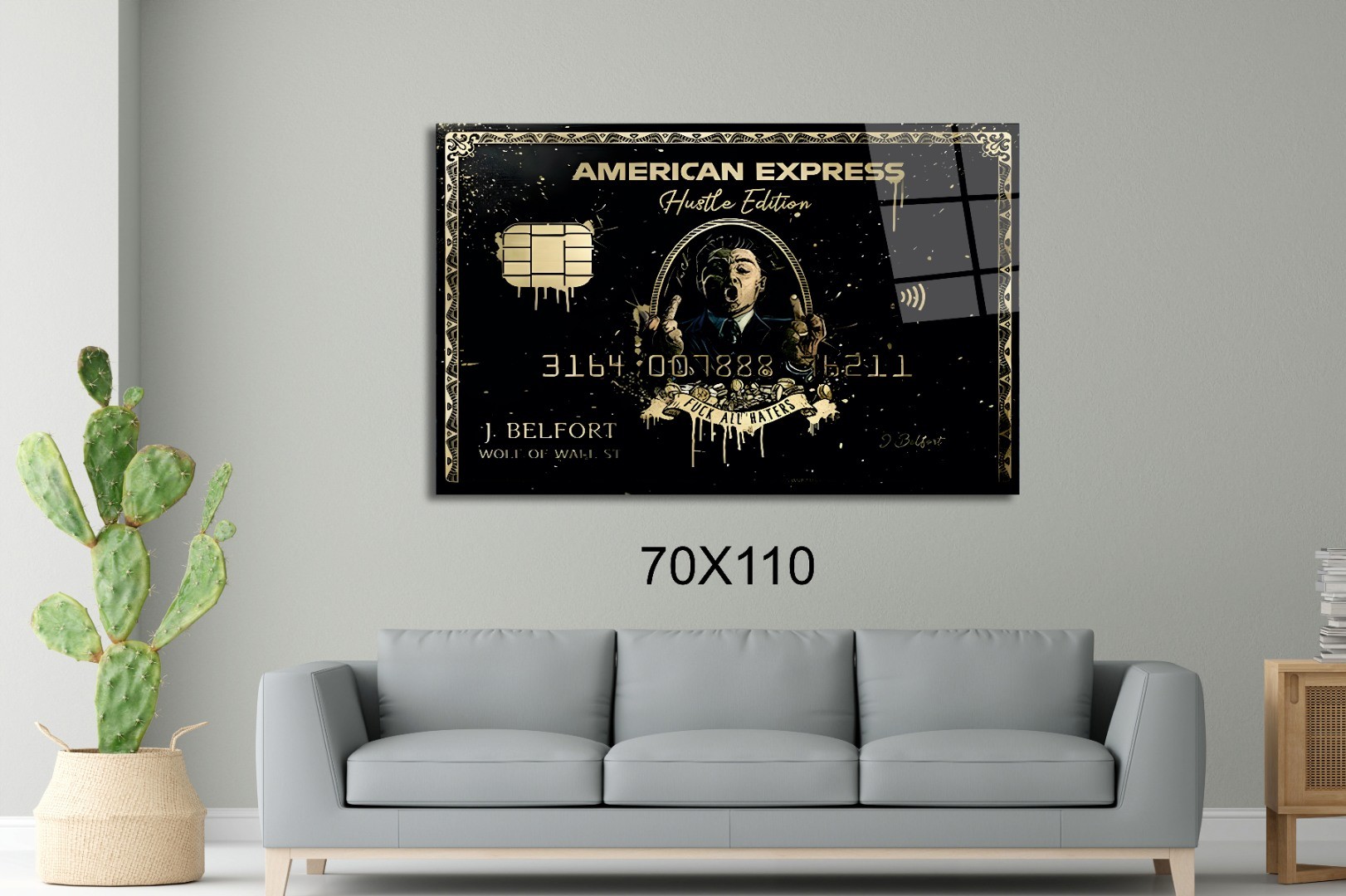 AMEX (AMERİCAN EXPRESS) CAM TABLO PCT0959