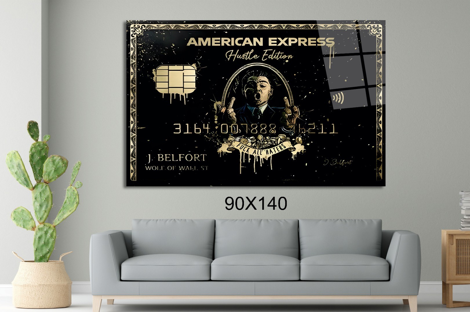 AMEX (AMERİCAN EXPRESS) CAM TABLO PCT0959