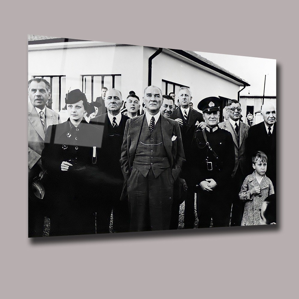 Atatürk 31 Atatürk Ve Türkiye Cam Tablo #PCT0530