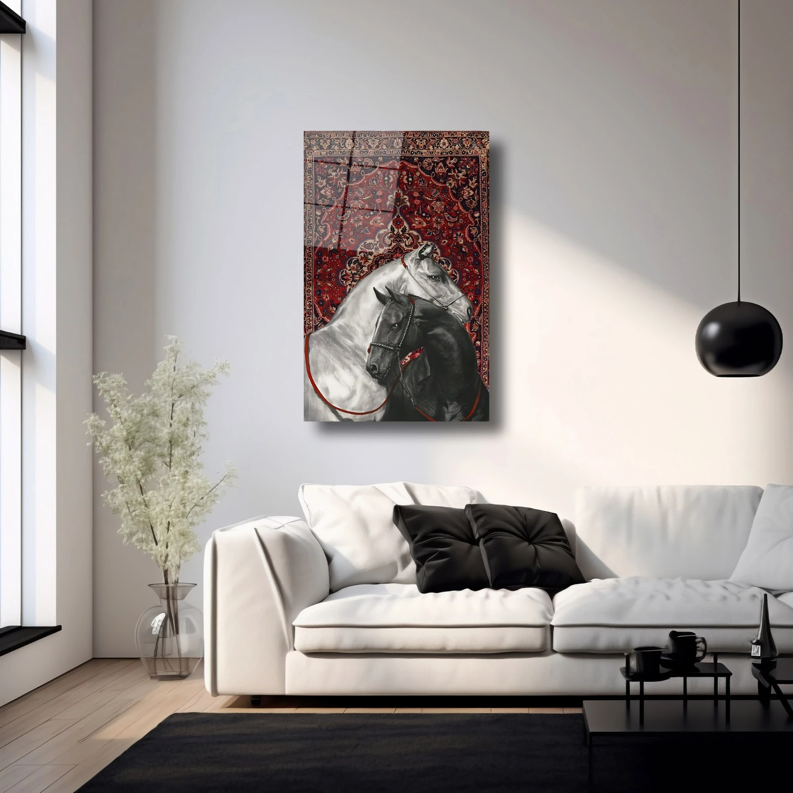 Derin Bağ ve Asalet Cam Tablo #PCT2001 