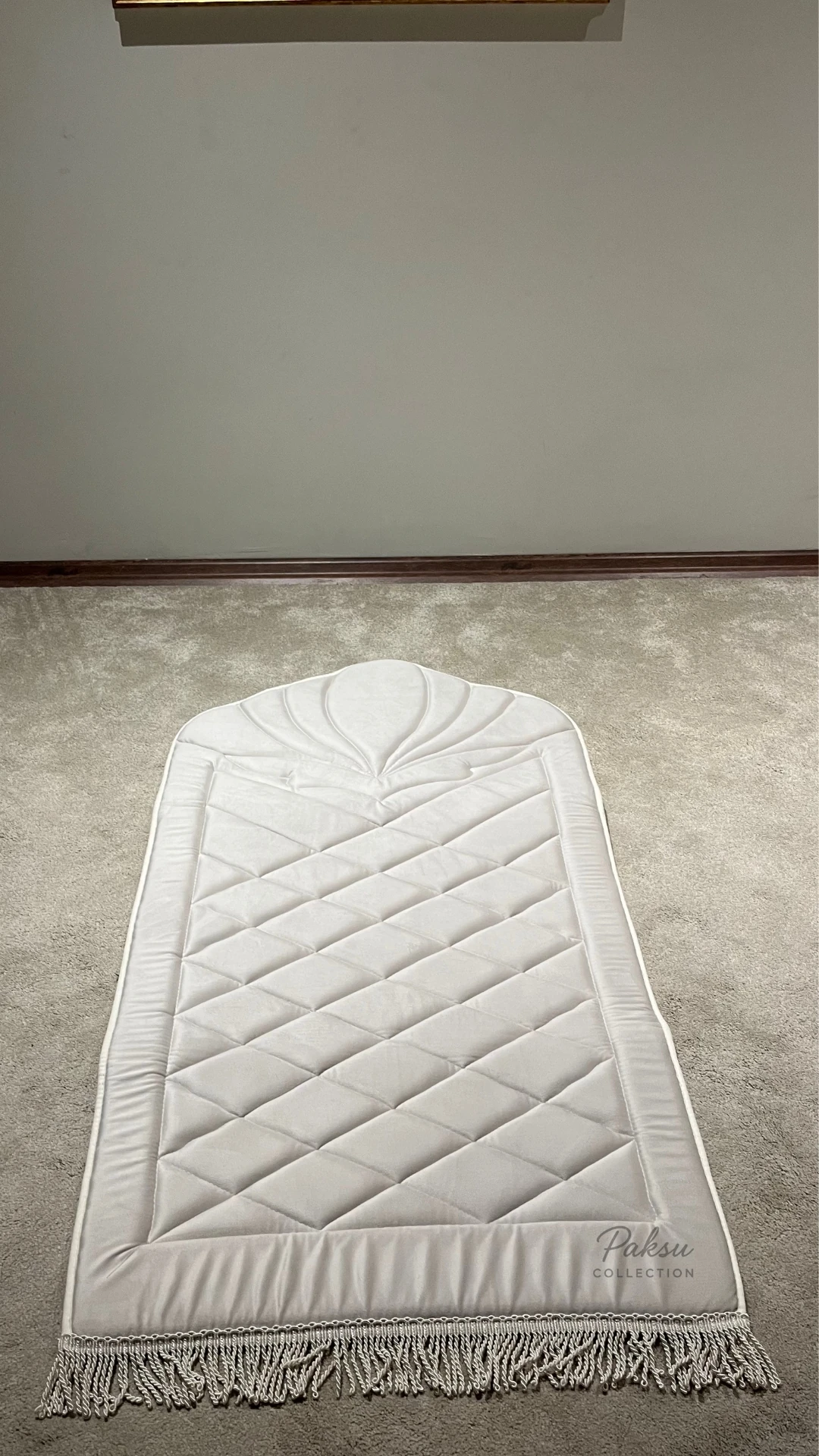 Saray Koleksiyon Ortopedik Seccade - İnci Beyazı