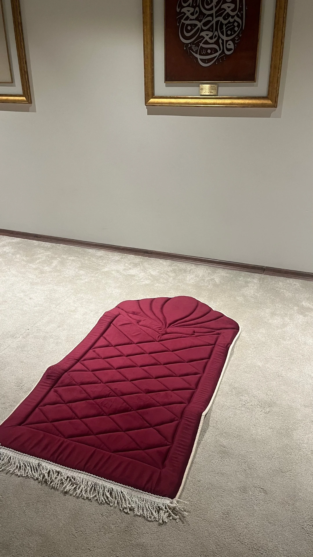 Saray Koleksiyon Ortopedik Seccade - Vişne