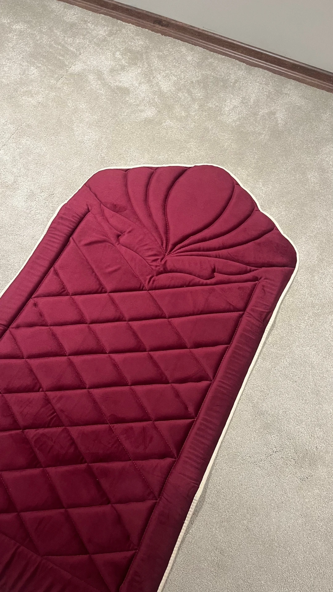 Saray Koleksiyon Ortopedik Seccade - Vişne