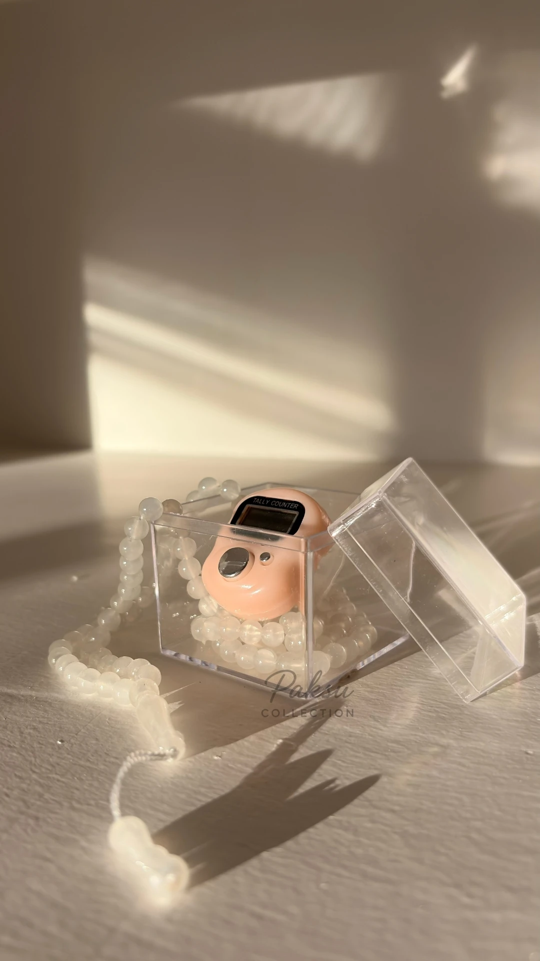 Paksu Collection Özel Kutulu Karanlıkta Parlayan Tesbih ve Zikirmatik Seti