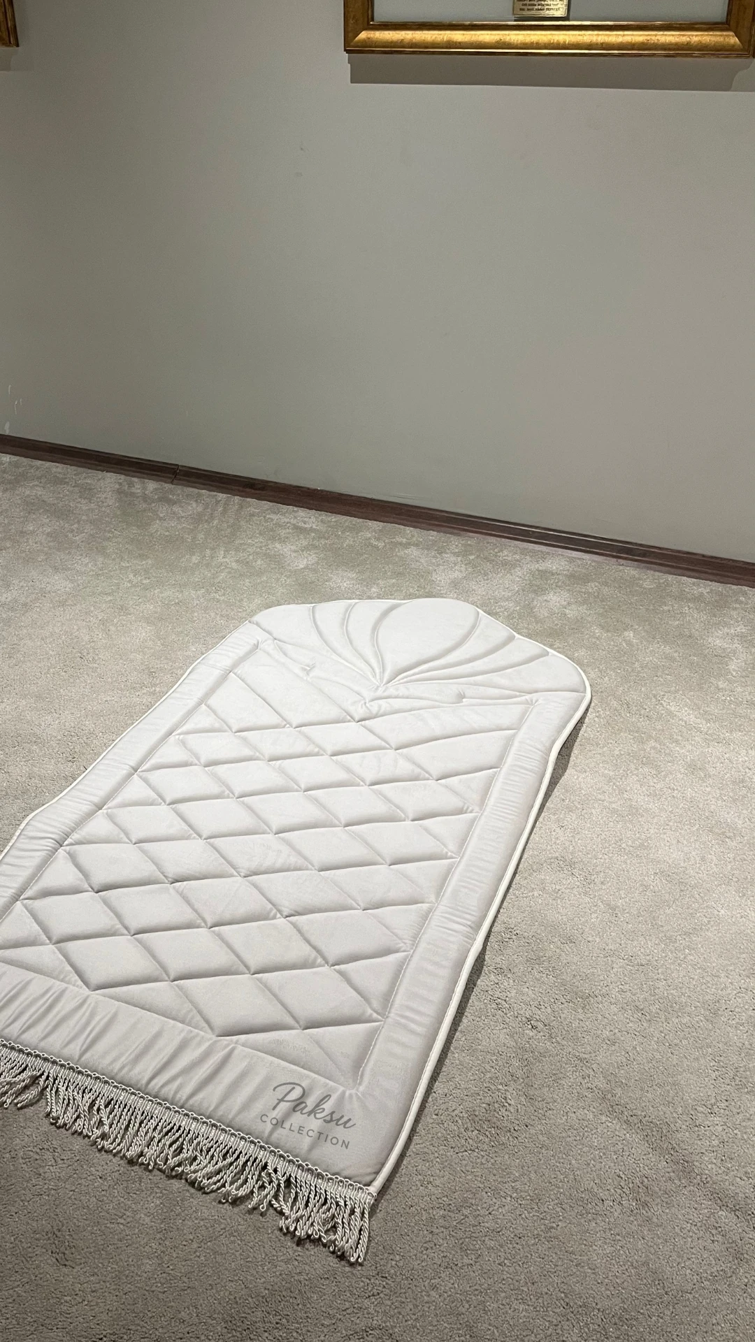 Saray Koleksiyon Ortopedik Seccade - İnci Beyazı