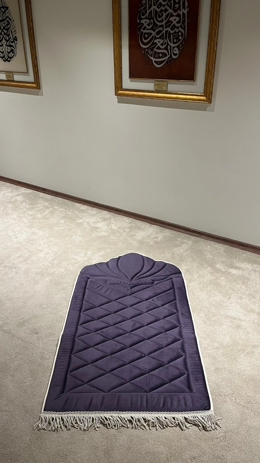 Saray Koleksiyon Ortopedik Seccade - Lila