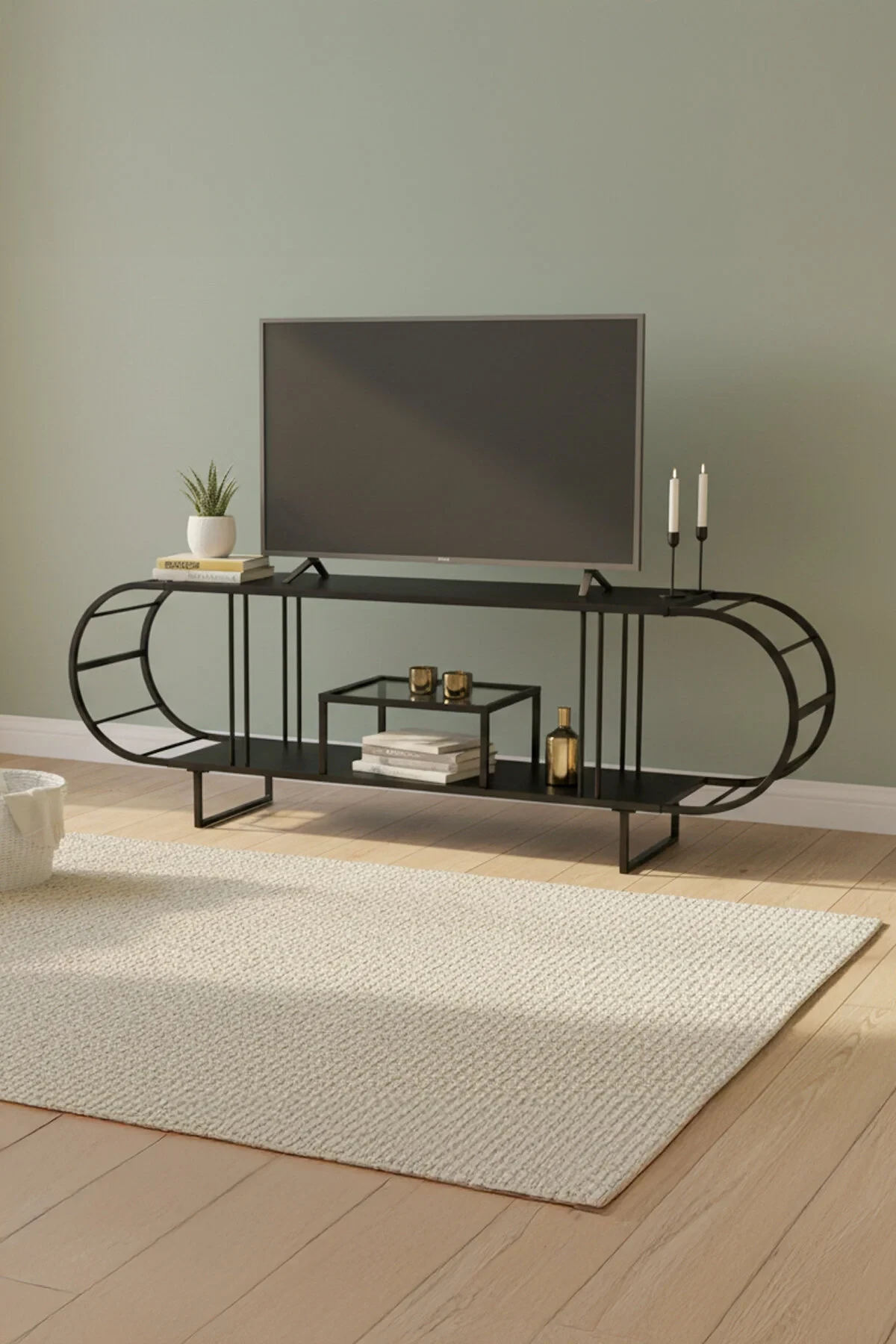 Rio Tv Ünitesi Raflı Televizyon Sehpası