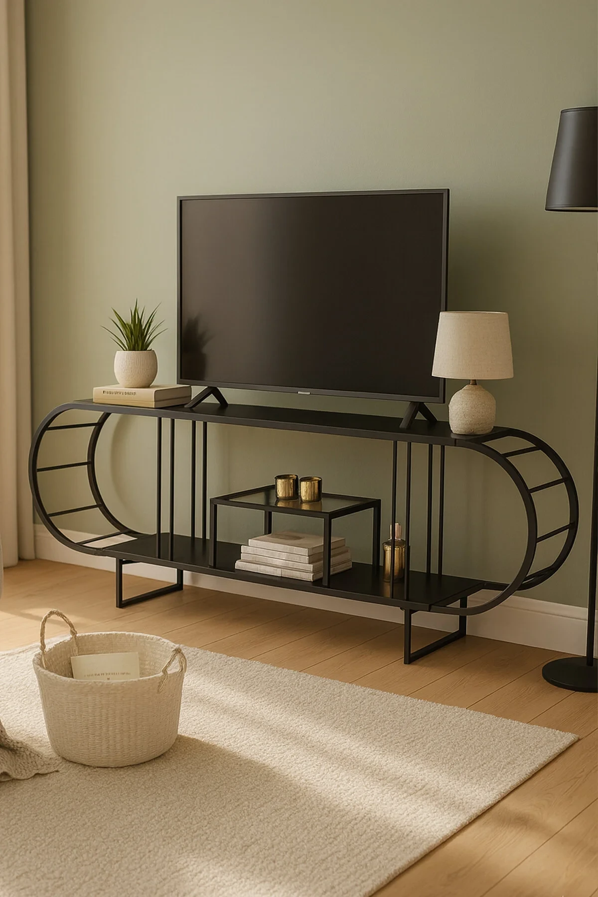 Rio Tv Ünitesi Raflı Televizyon Sehpası