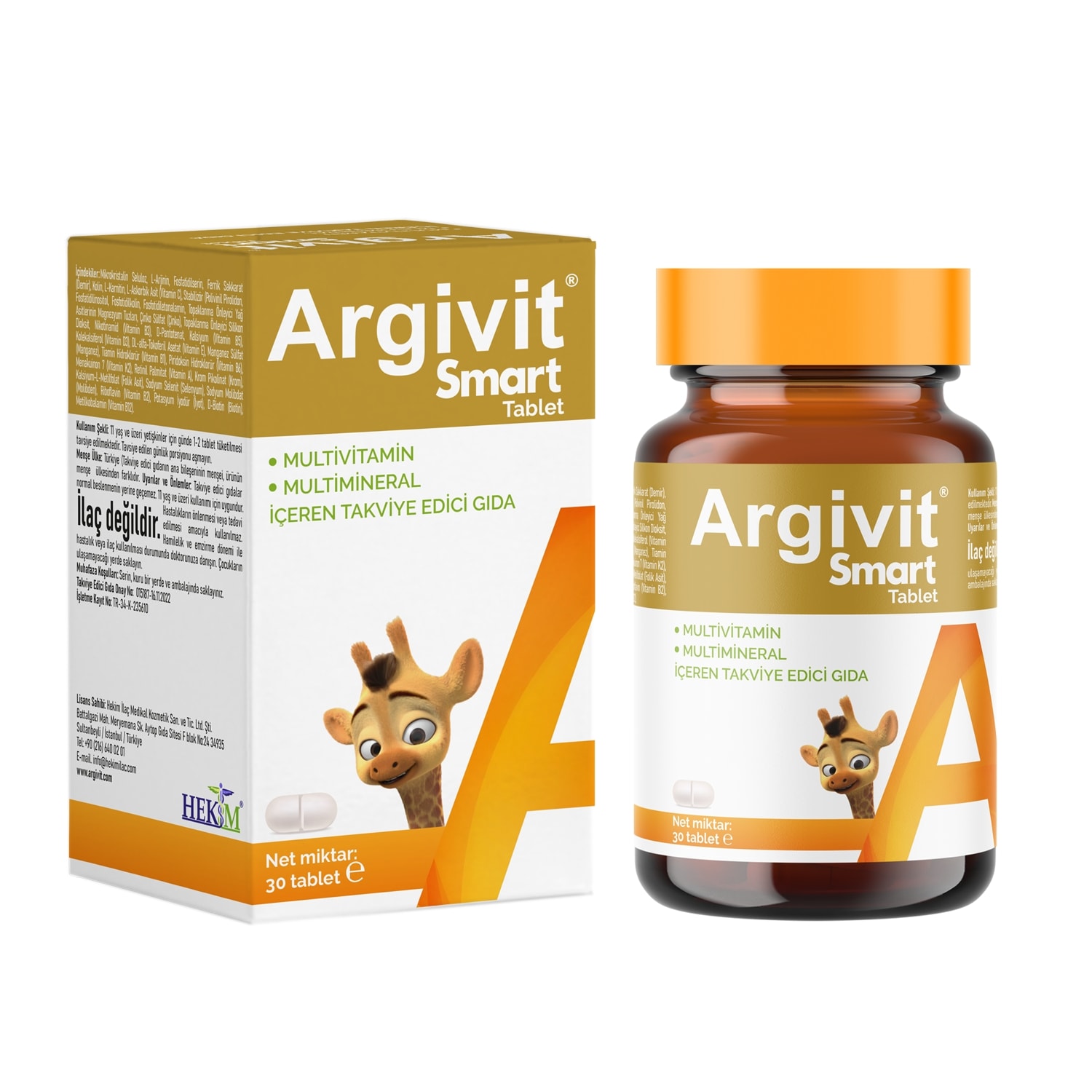 Argivit Smart Tablet - 30 Tablet