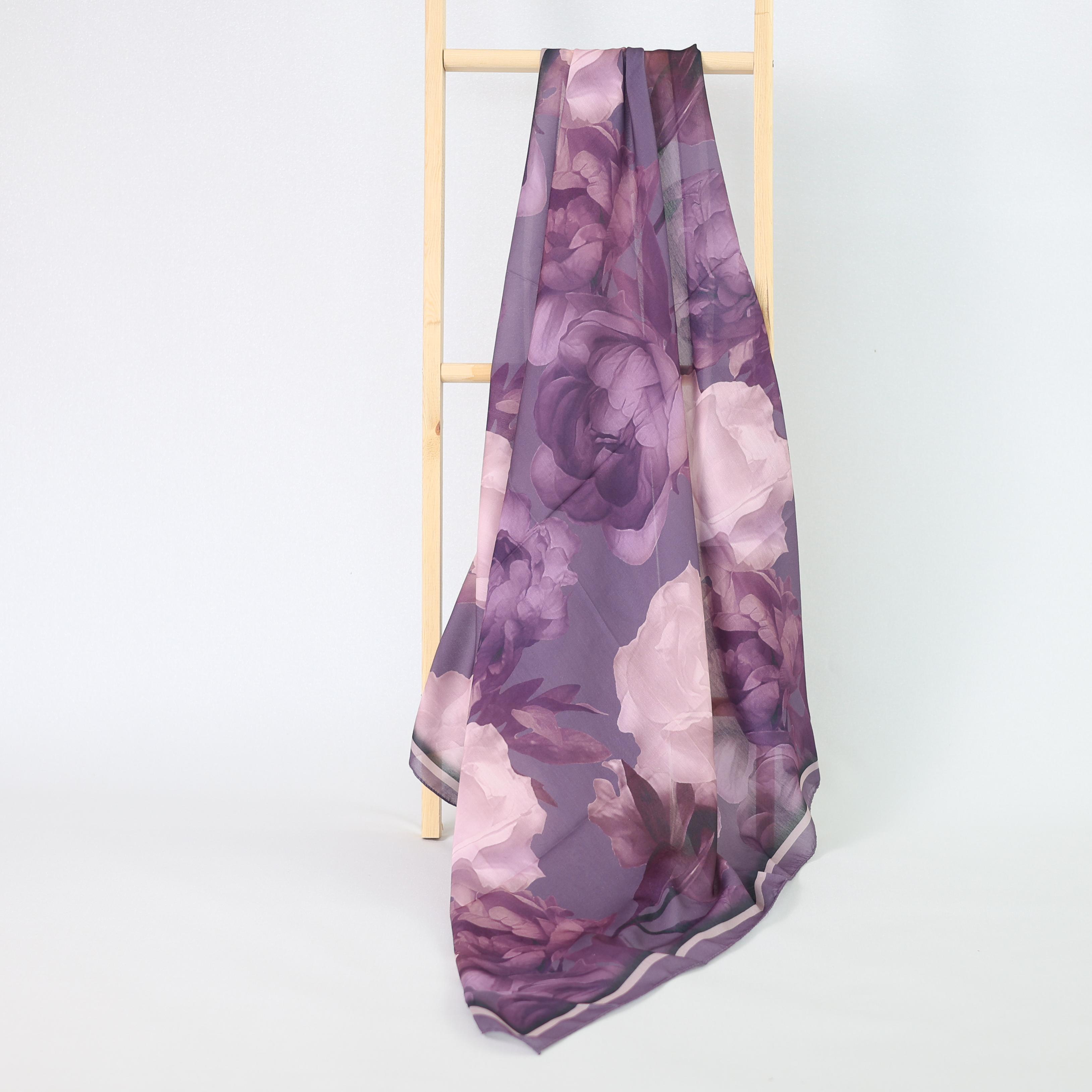 Pamuk Floral Eşarp