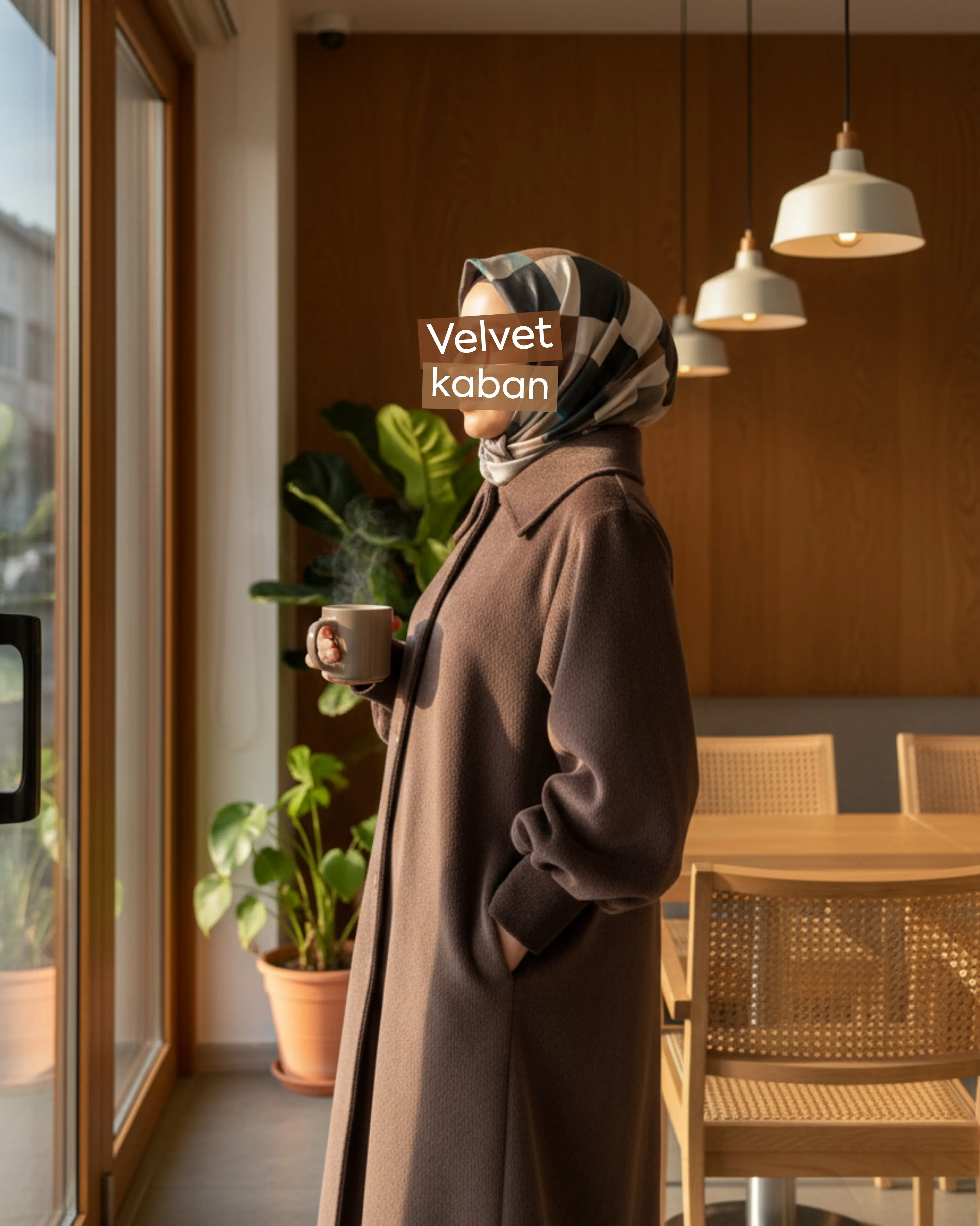 VELVET KABAN - ACI KAHVE