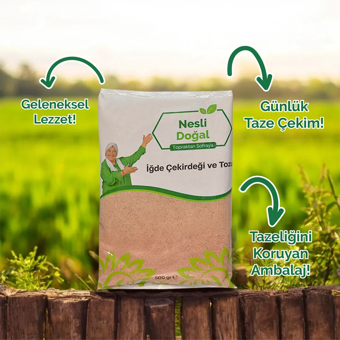 1 Alana 1 Bedava  İğde Çekirdeği ve Tozu Paketi