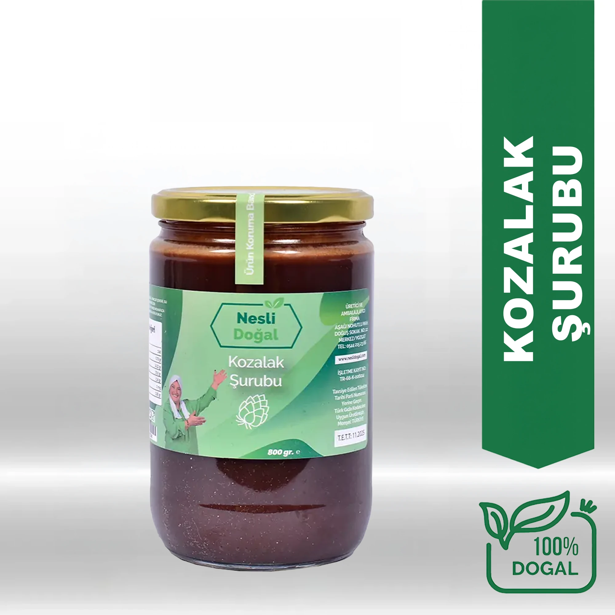 Kozalak Şurubu 800 Gr | Nesli Doğal