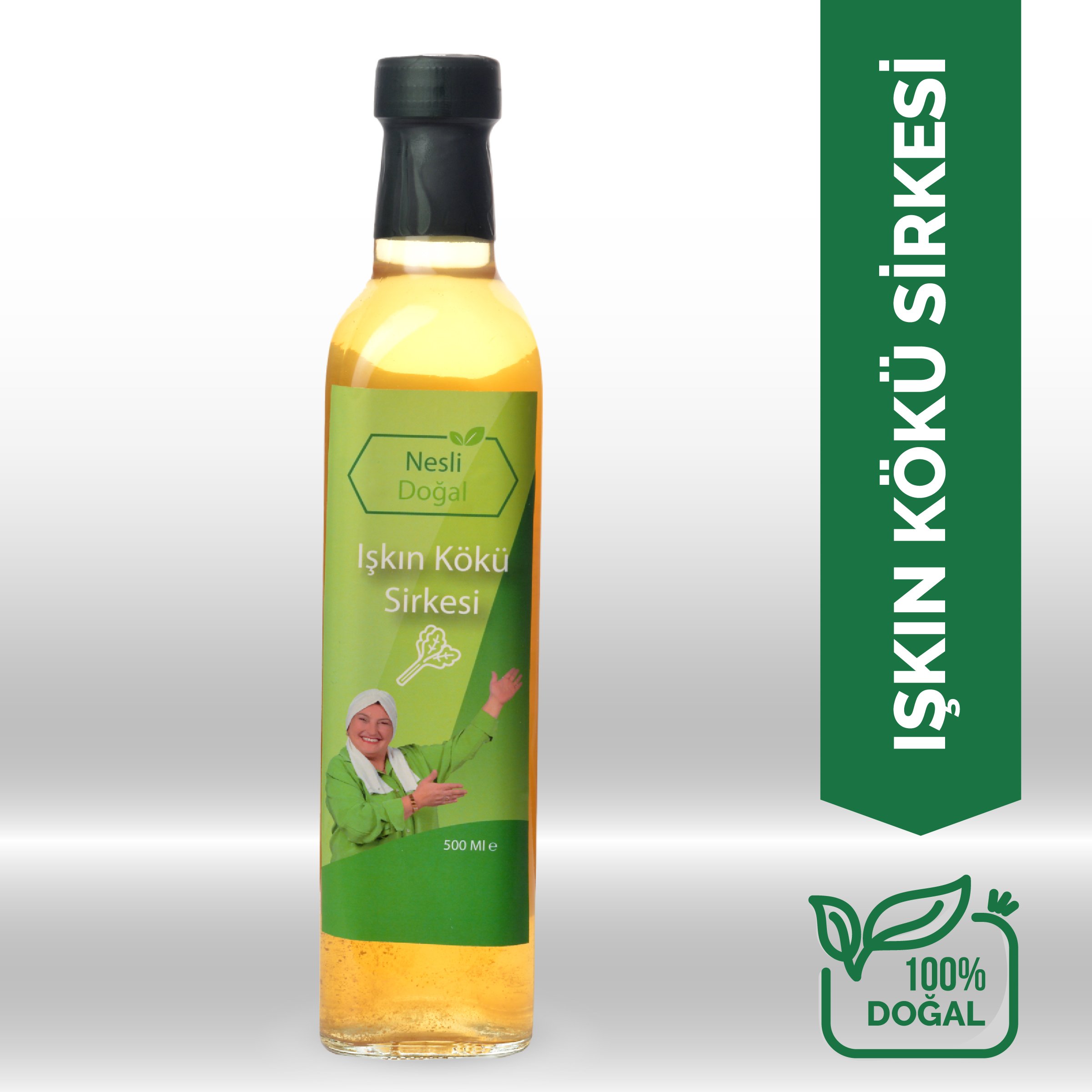Işkın Kökü Sirkesi 500 Ml
