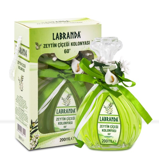 Labranda Zeytin Çiçeği Kolonyası - 200 ml - Doğal Ferahlık ve Aromatik Tazelik