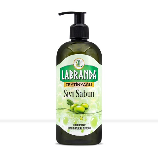 Labranda Zeytinyağlı Doğal Sıvı Sabun - 400 ml - Derinlemesine Temizlik ve Yumuşaklık