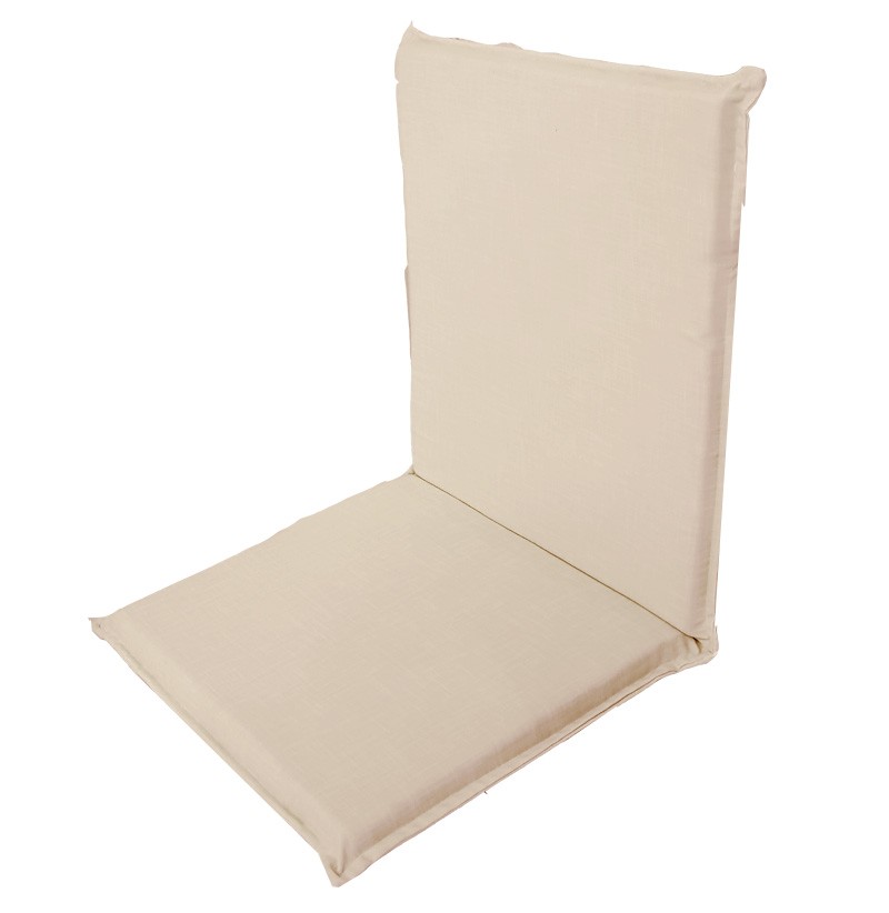 5 cm Süngerli Arkalıklı Çift Fermuarlı Yıkanabilir Sandalye Minderi