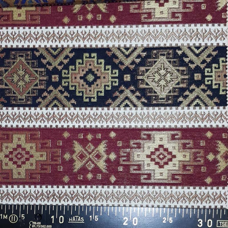Şark Köşesi Kilim Desenli Dokuma Kumaş