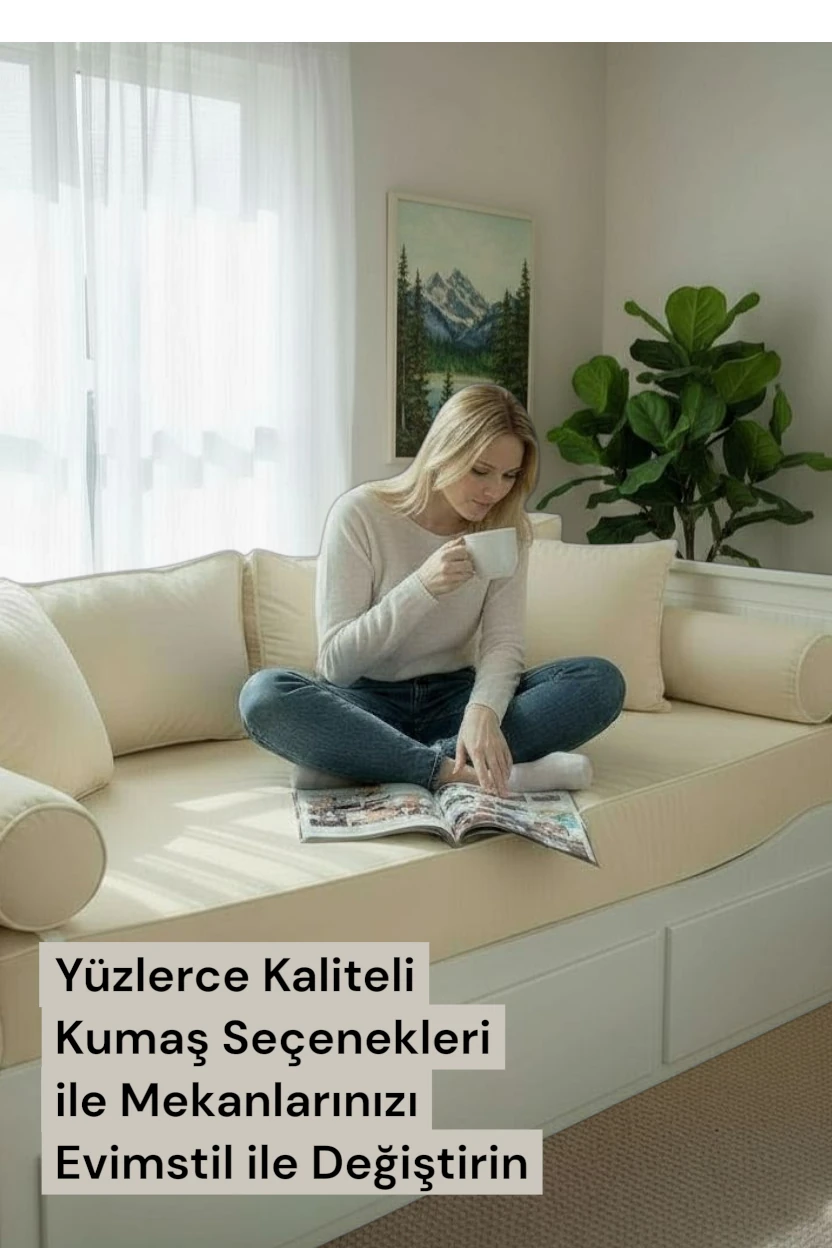 Divan Seti  80-200-22 cm Kılıf, 2 Sırt Minderi ,2 Sosis TAKIM HALİNDEDİR