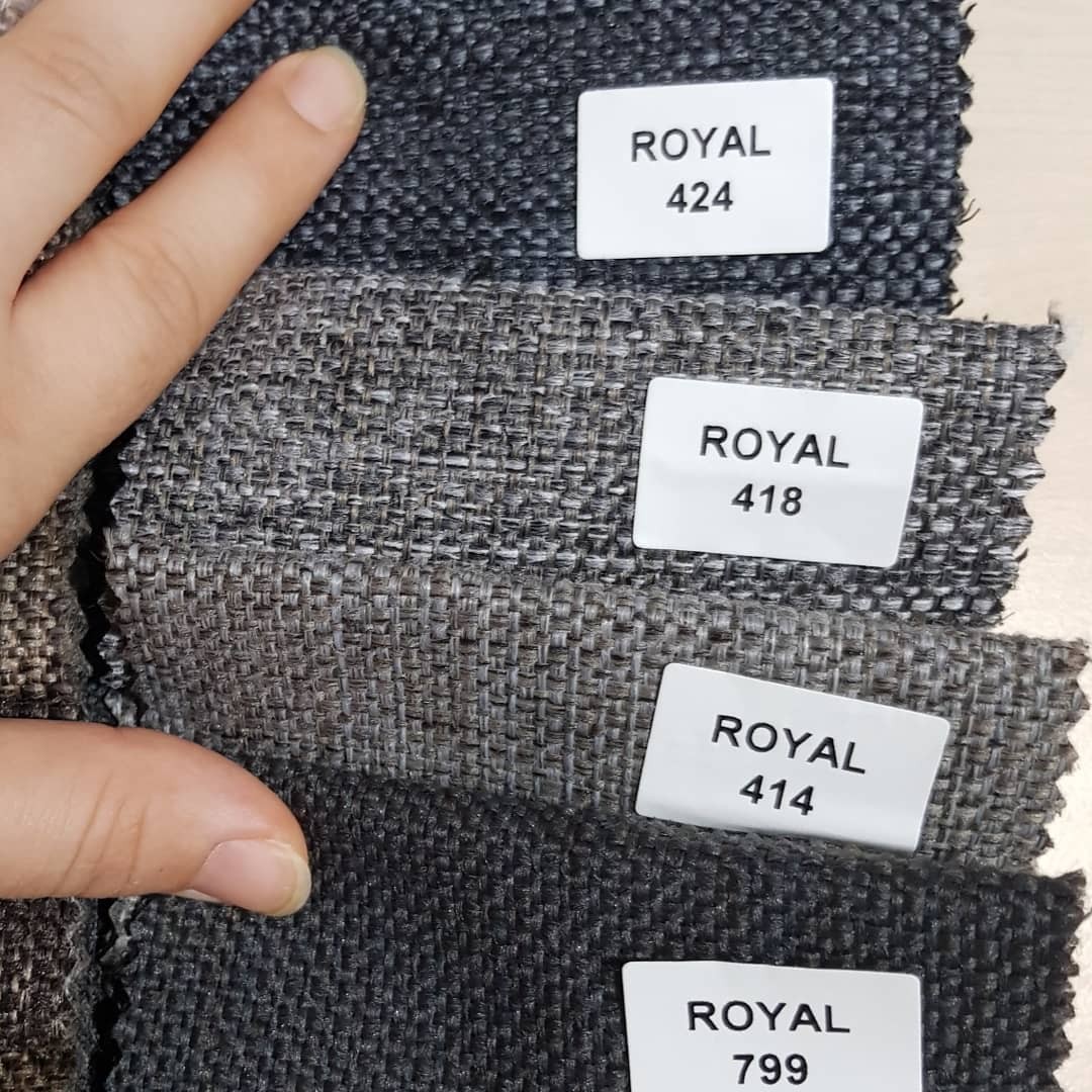 26 Renk Seçenekli Royal Keten Dokuma Döşemelik Minderlik Kumaş