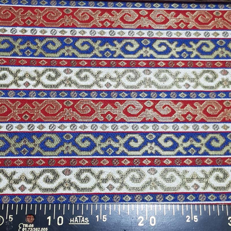 Şark Köşesi Kilim Desenli Dokuma Kumaş