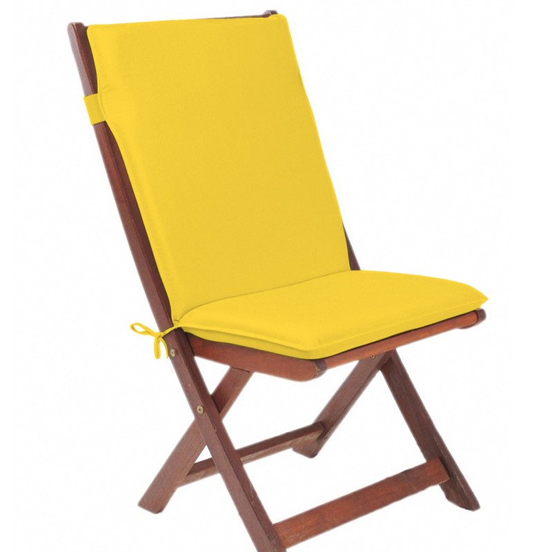 Outdoor Dış Mekan Sandalye Minderleri Fitilli Dikim, Süngerli, Bağcıklı