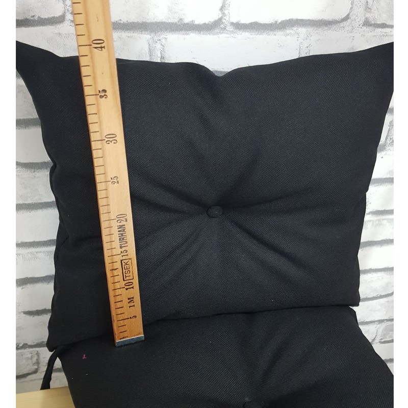 Düğmeli İçlikli Sandalye Minderi 40-40 cm