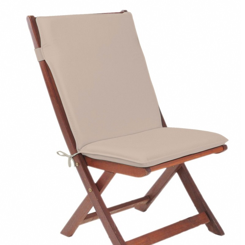 Outdoor Dış Mekan Sandalye Minderleri Fitilli Dikim, Süngerli, Bağcıklı