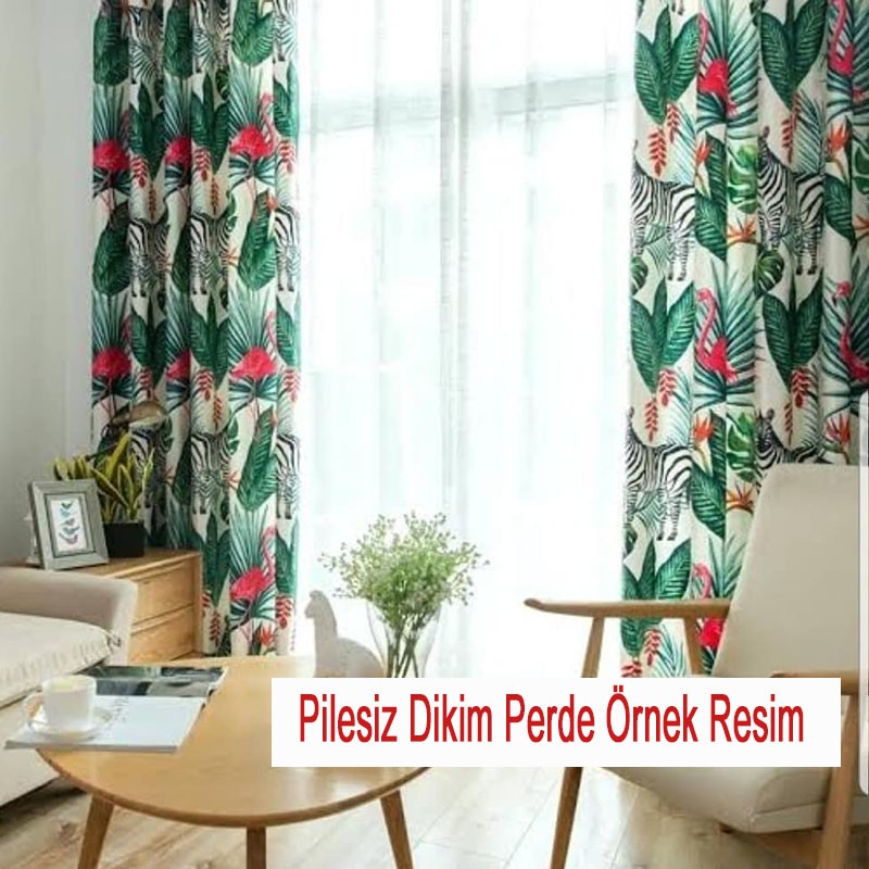 Damask Desenli Fon Perde -Fiyat 1 Kanat İçin Geçerlidir