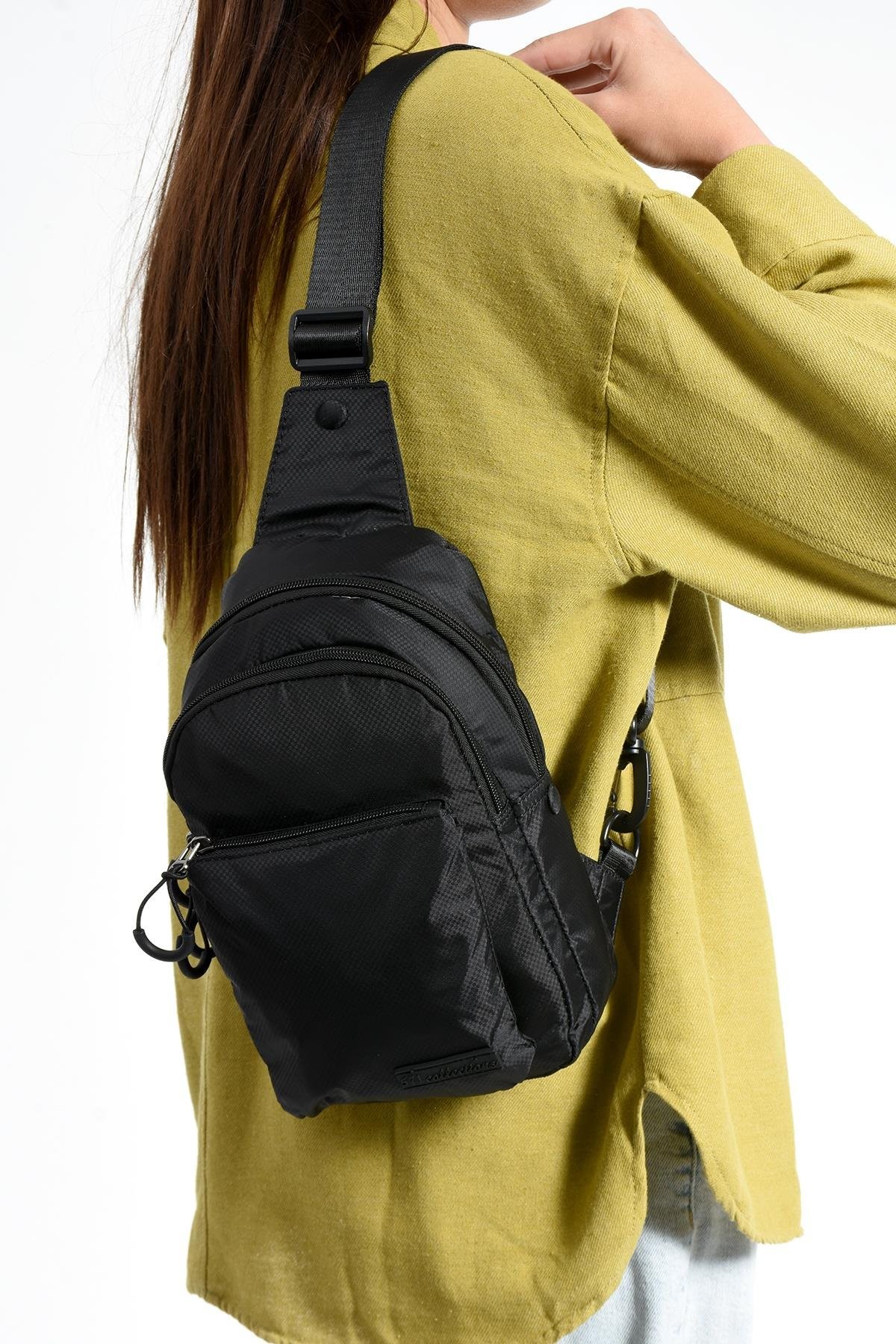 TEMPLE Paraşüt Kumaş, Unisex Bodybag Çanta