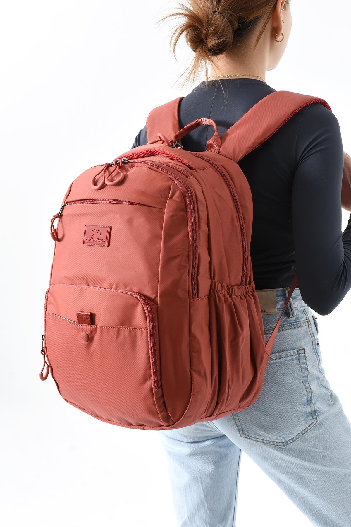 OSAKA Paraşüt Kumaş, Su Geçirmez Okul Sırt Çanta