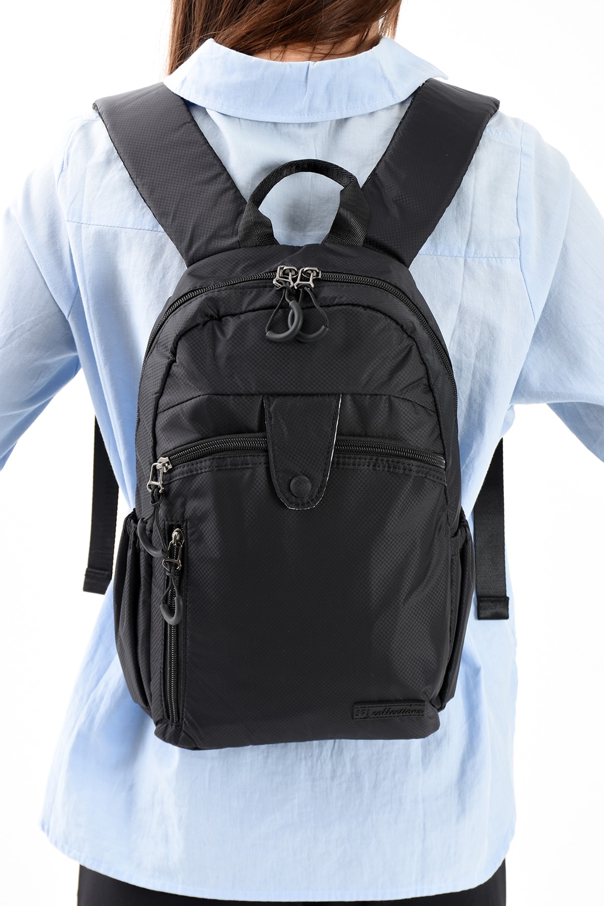 COLE Paraşüt Kumaş, Suya Dayanıklı Günlük Boy Unisex Sırt Çantası 