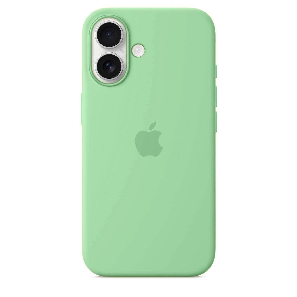 iPhone 17 ile Uyumlu Kadife İç Dokulu Premium Lansman Telefon Kılıfı - Fıstık Yeşili