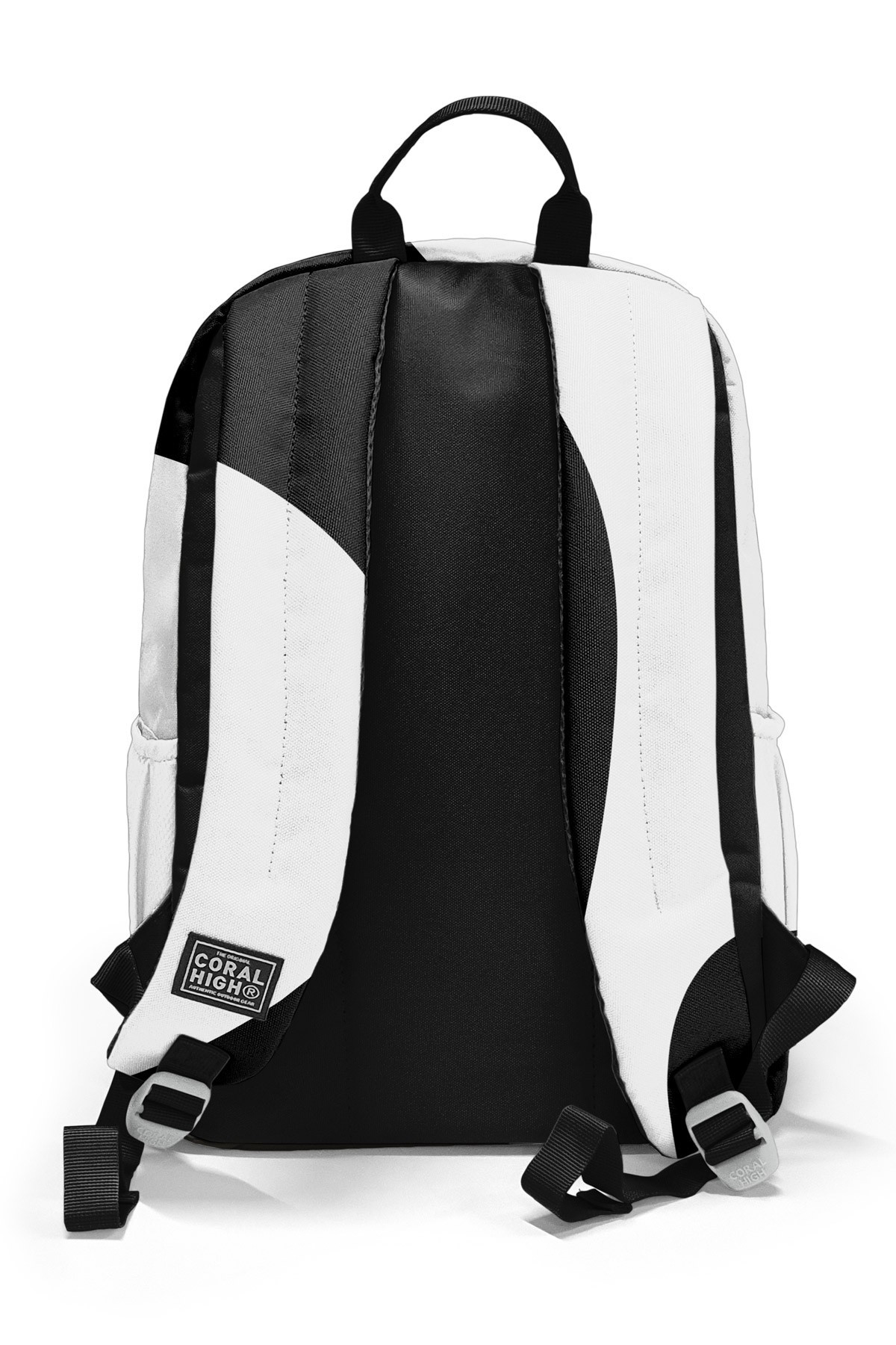 Coral High Siyah Beyaz Desenli 3’lü Okul Çanta Seti SET0123687