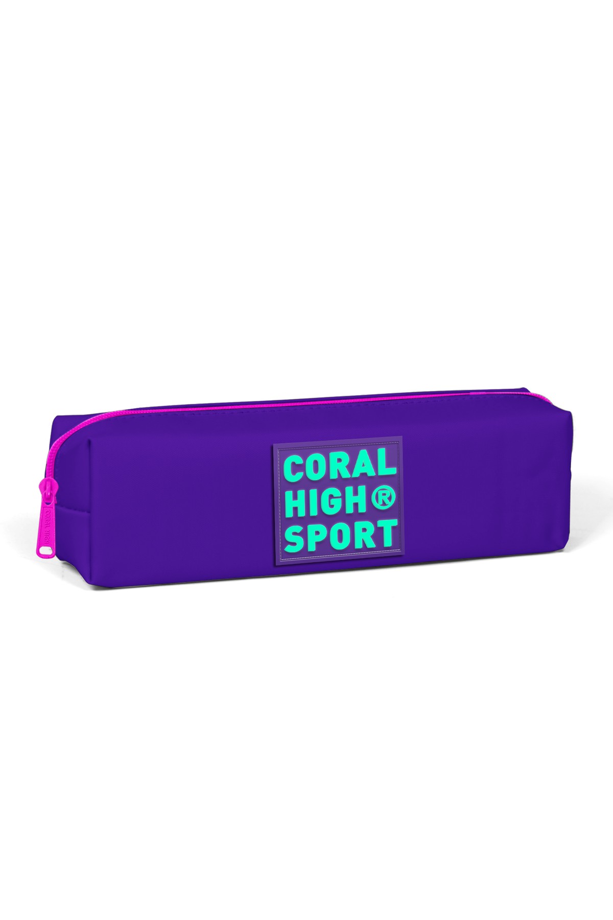 Coral High Sport Mor Tek Bölmeli Kalem Çantası 22348