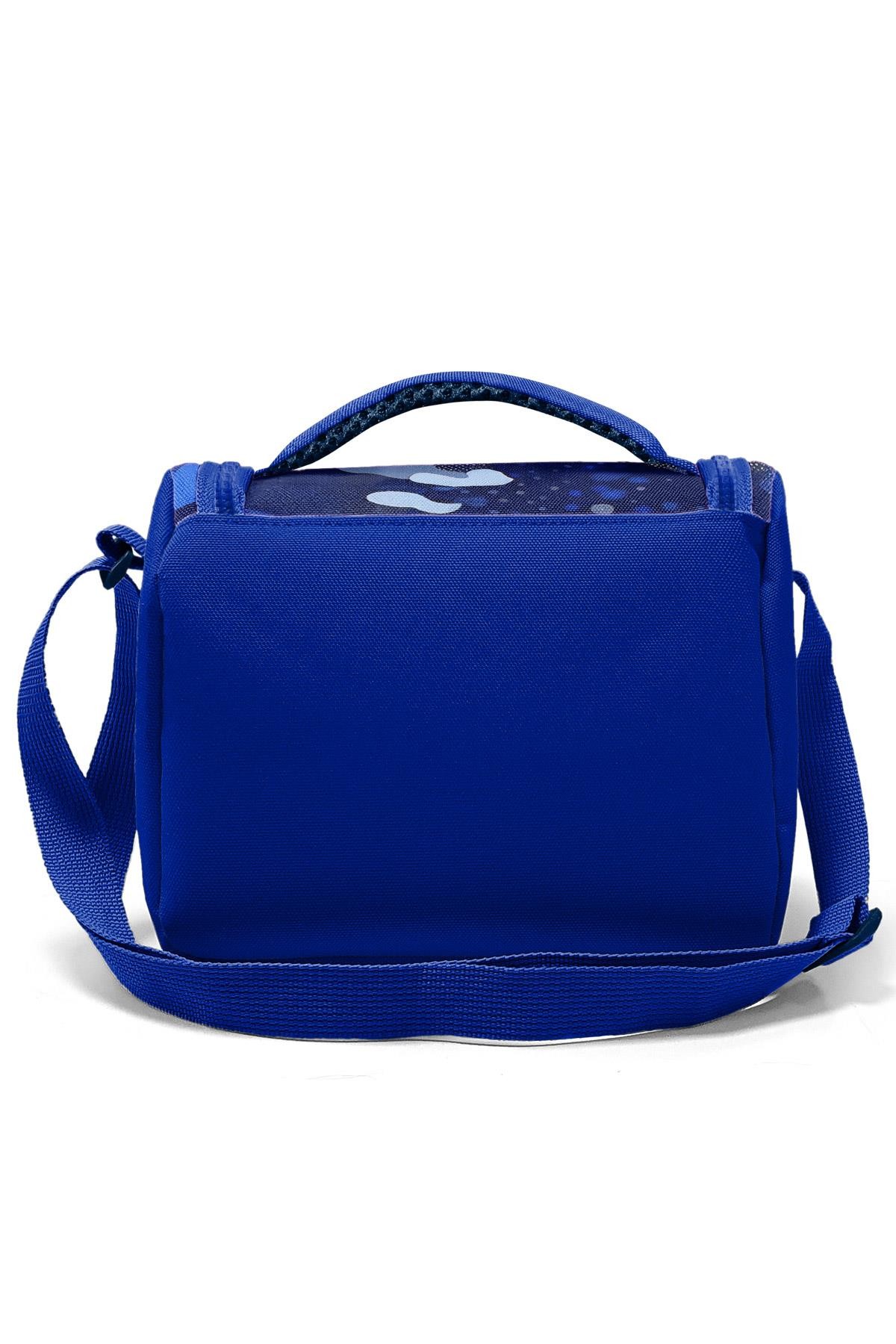 Coral High Kids Lacivert Saks Kamuflaj Desenli Thermo Beslenme Çantası 22789