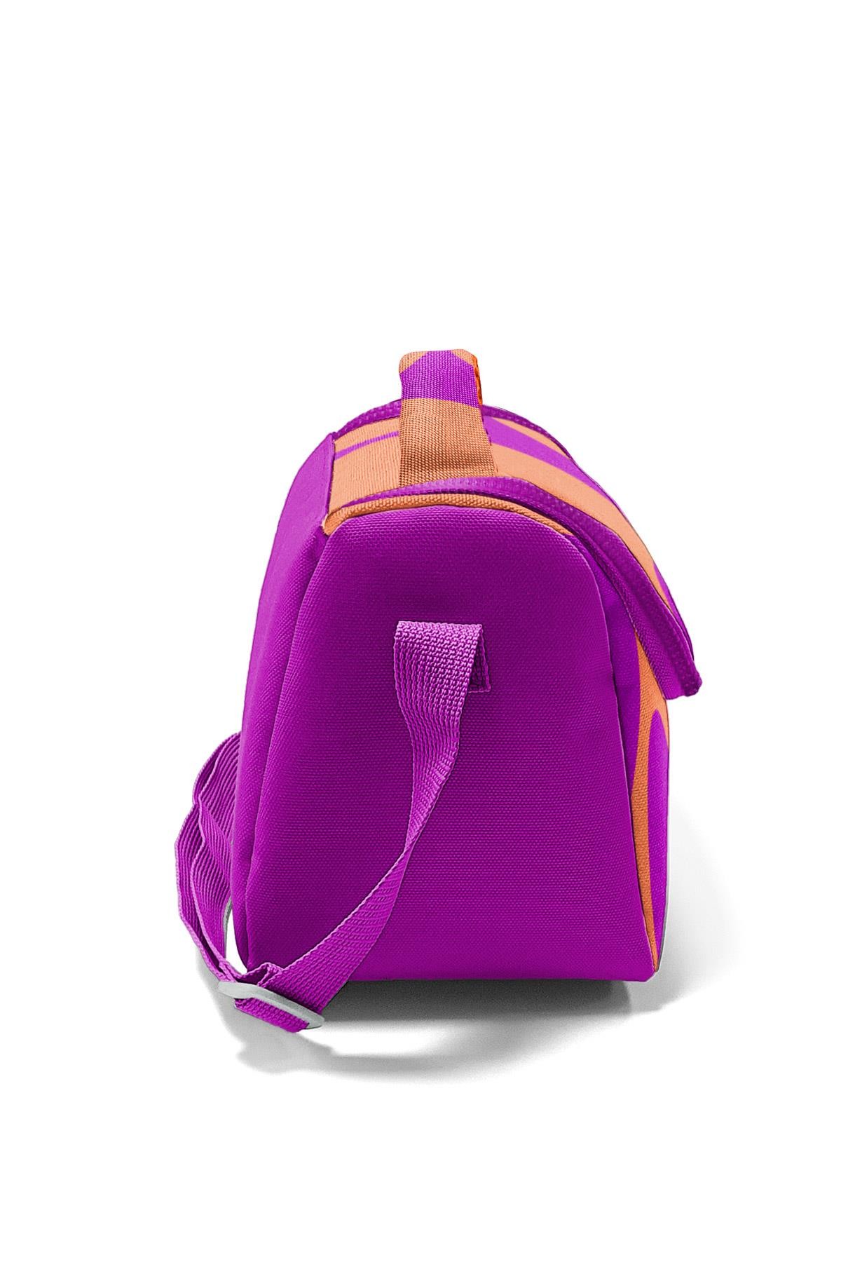 Coral High Kids Koyu Pembe Turuncu Desenli Thermo Beslenme Çantası 22784