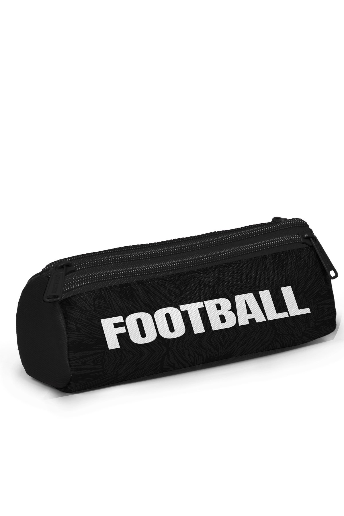 Coral High Kids Siyah Futbol Desenli Üç Bölmeli Kalem Çantası 11198