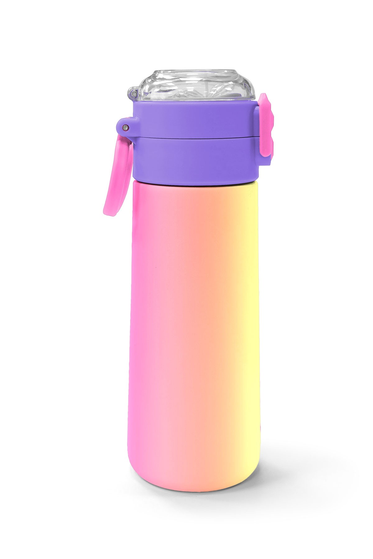 Coral High Kids Renk Geçişli Pipetli ve Direkt İçim Çelik Termos 500 ml 31868