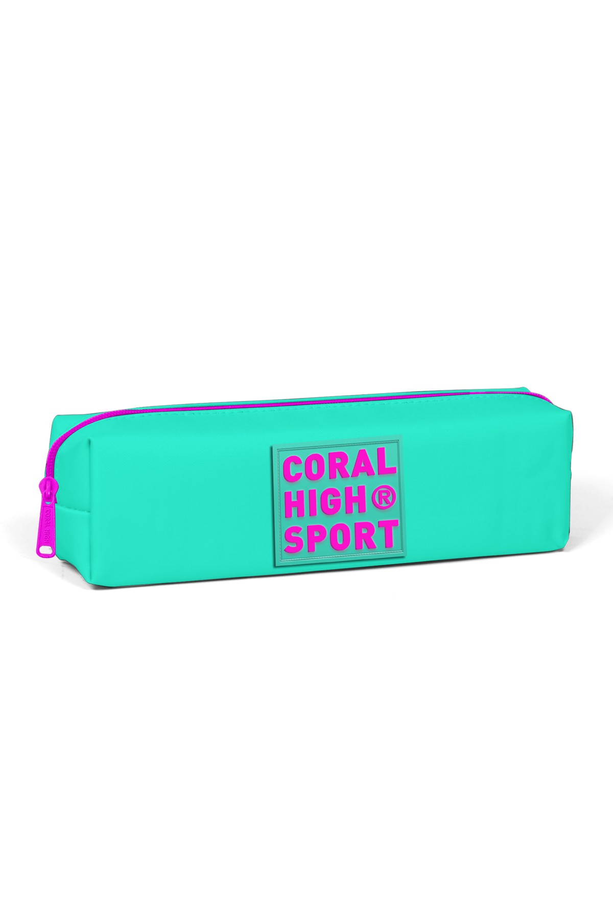 Coral High Sport Su Yeşili Lavanta Tek Bölmeli Kalem Çantası 22344