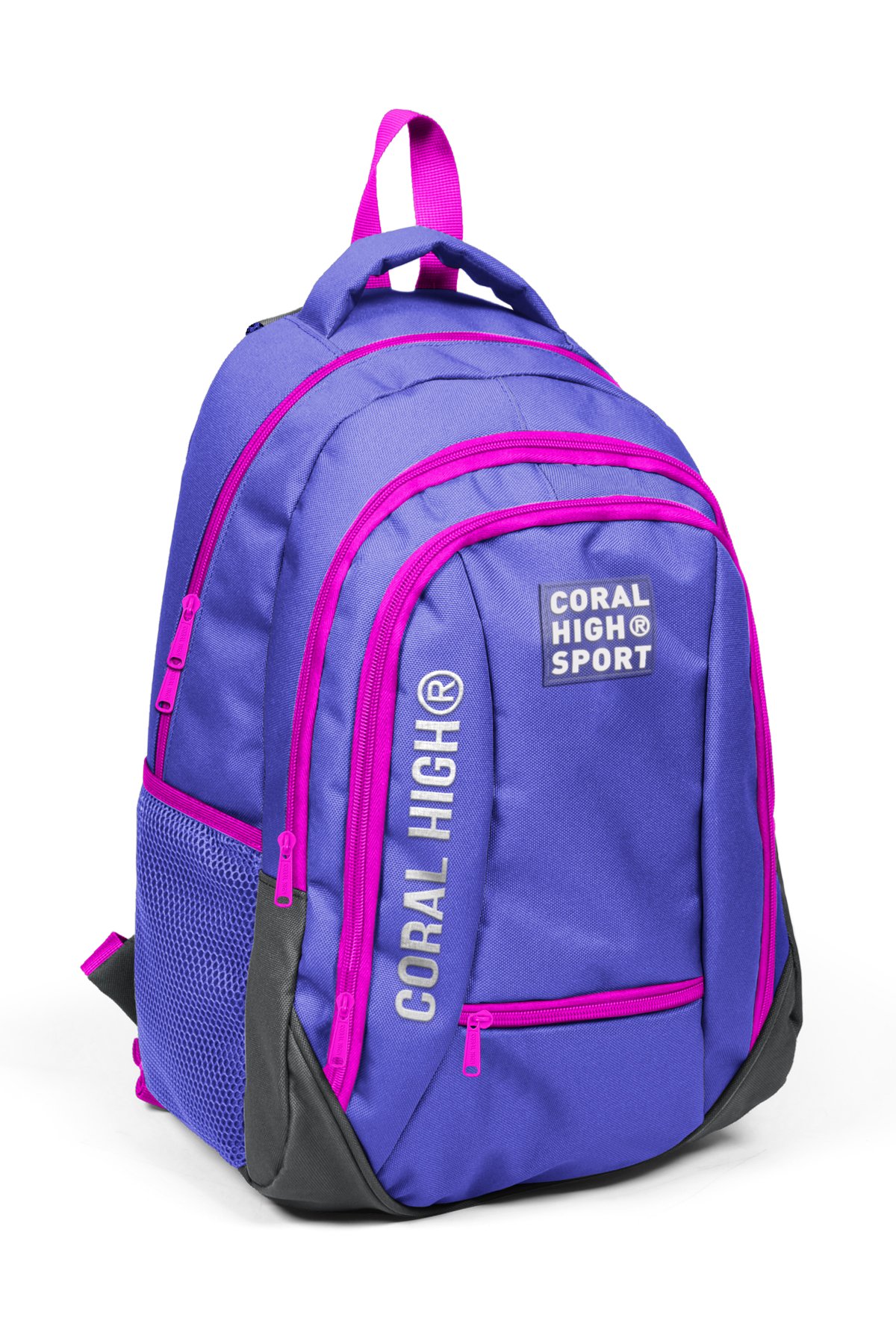 Coral High Sport Lavanta Gri Dört Bölmeli Sırt Çantası 23453