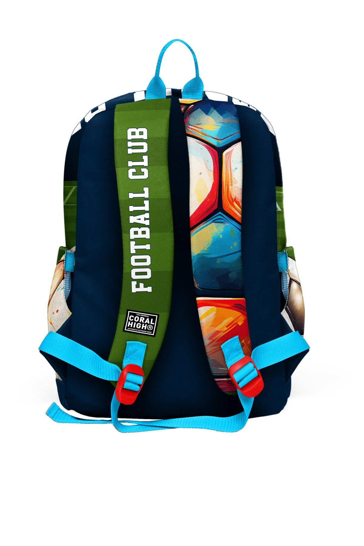 Coral High Kids Lacivert Futbol Desenli 3’lü Okul Çanta Seti SET0123779